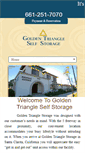 Mobile Screenshot of goldentriangleselfstor.com